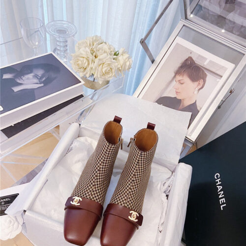 High Quality Luxury Chanel Vintage Ankle Boots – Style 50502 product detail