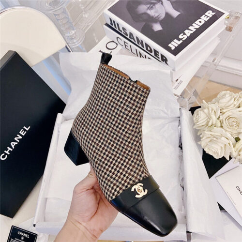 High Quality Luxury Chanel Vintage Ankle Boots product detail