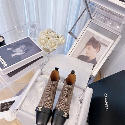 High Quality Luxury Chanel Vintage Ankle Boots product detail