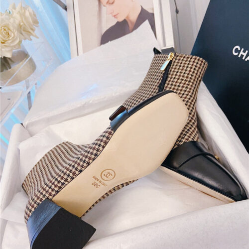 High Quality Luxury Chanel Vintage Ankle Boots product detail