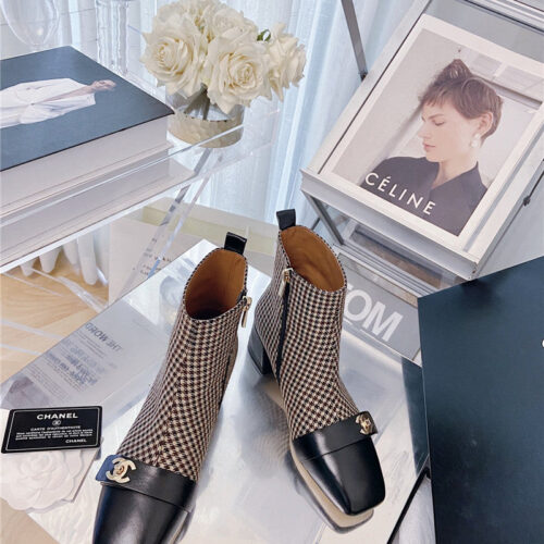 High Quality Luxury Chanel Vintage Ankle Boots product detail