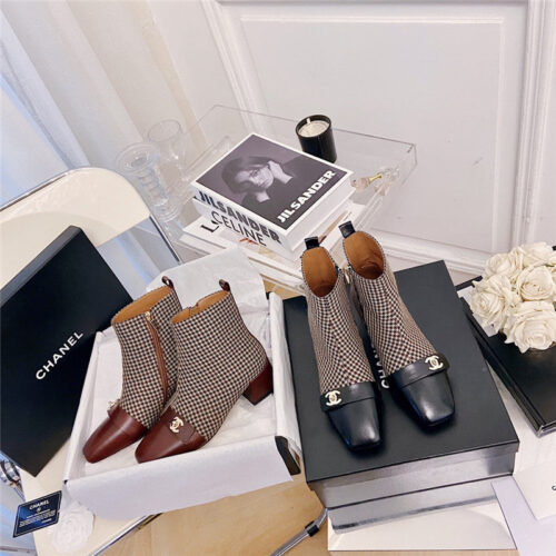 High Quality Luxury Chanel Vintage Ankle Boots product detail