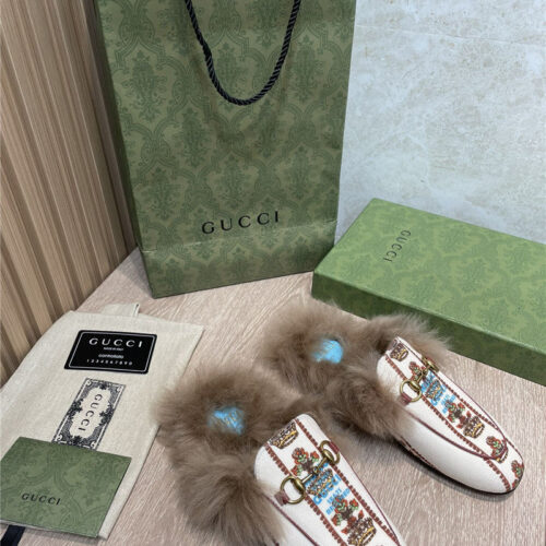 High Quality Luxury Gucci Loafers Slippers – Style 10355