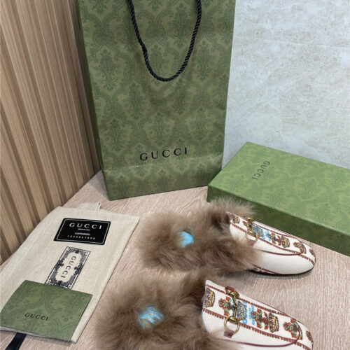 High Quality Luxury Gucci Loafers Slippers – Style 10355 product detail