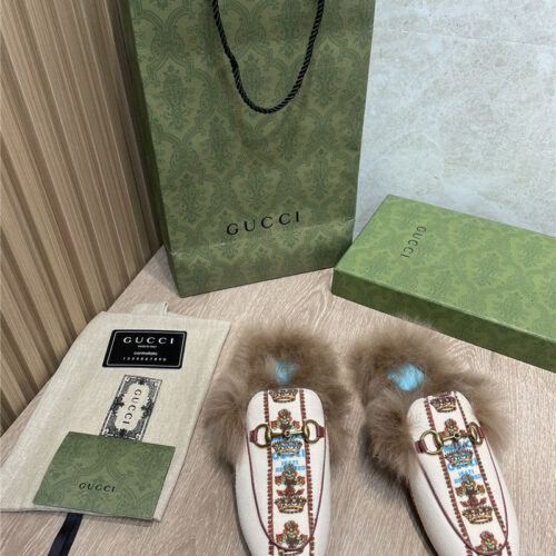 High Quality Luxury Gucci Loafers Slippers – Style 10355 alternate view