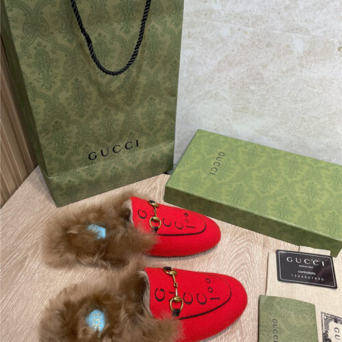 High Quality Luxury Gucci Loafers Slippers – Style 08659 alternate view