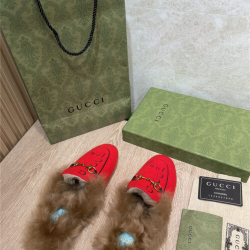 High Quality Luxury Gucci Loafers Slippers – Style 08659 product detail