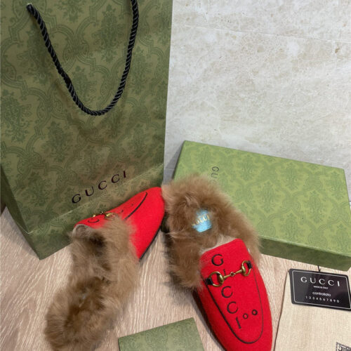 High Quality Luxury Gucci Loafers Slippers – Style 08659 product detail