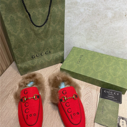 High Quality Luxury Gucci Loafers Slippers – Style 08659 product detail