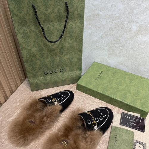 High Quality Luxury Gucci Loafers Slippers product detail