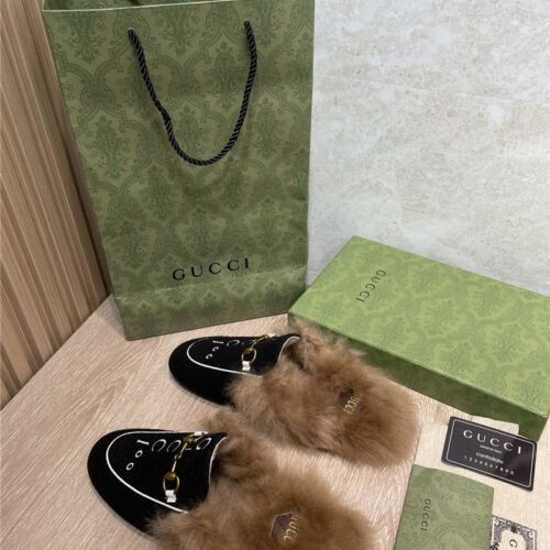 High Quality Luxury Gucci Loafers Slippers alternate view