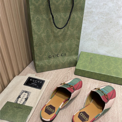 High Quality Luxury Gucci Loafers Slippers – Style 74195 product detail
