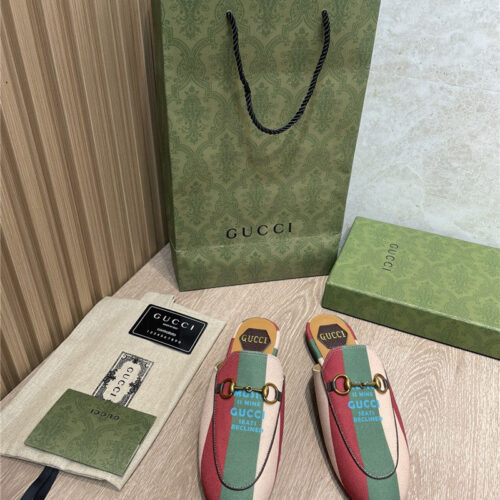High Quality Luxury Gucci Loafers Slippers – Style 74195 product detail
