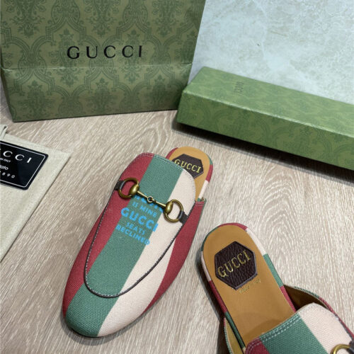 High Quality Luxury Gucci Loafers Slippers – Style 74195 product detail