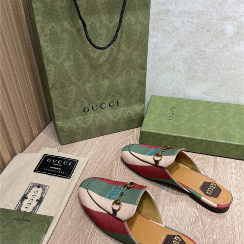 High Quality Luxury Gucci Loafers Slippers – Style 74195 product detail