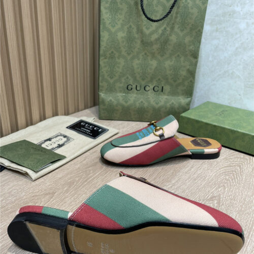 High Quality Luxury Gucci Loafers Slippers – Style 74195 product detail