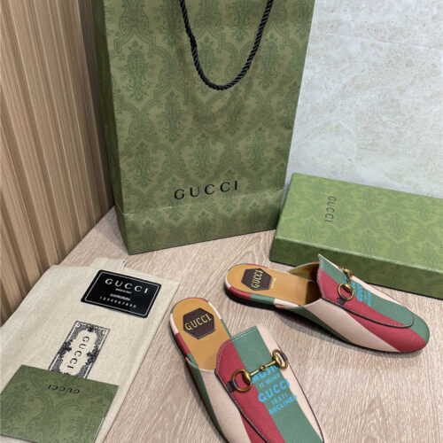 High Quality Luxury Gucci Loafers Slippers – Style 74195