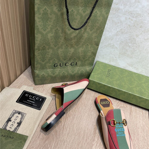 High Quality Luxury Gucci Loafers Slippers – Style 74195 product detail