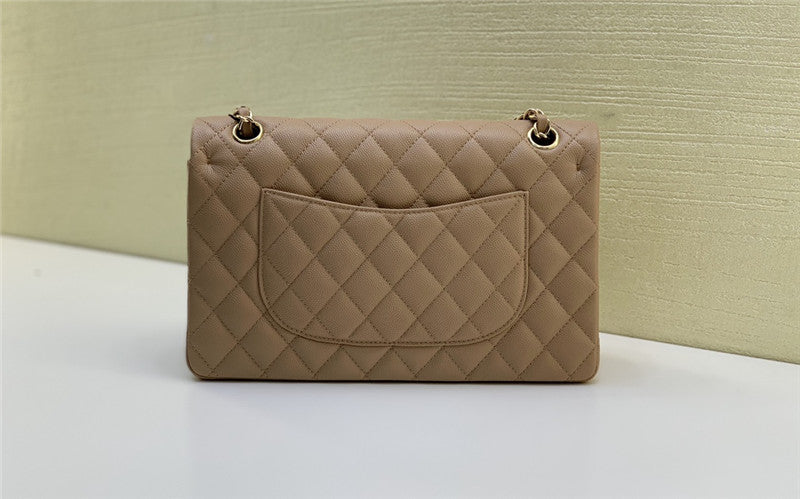 High Quality Luxury Chanel Classic CF 2.55 Burgundy Bag alternate view