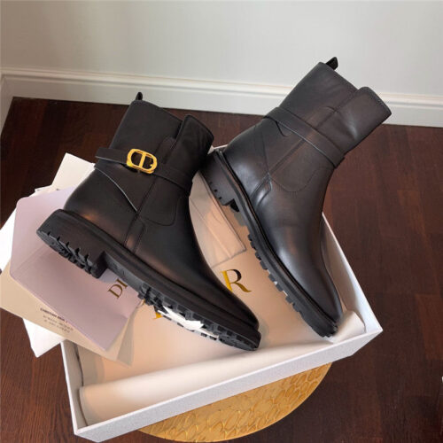 High Quality Luxury Dior Cd Buckle Ankle Boots product detail