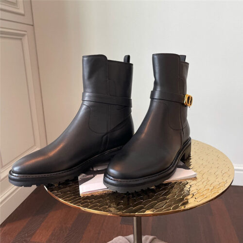 High Quality Luxury Dior Cd Buckle Ankle Boots alternate view