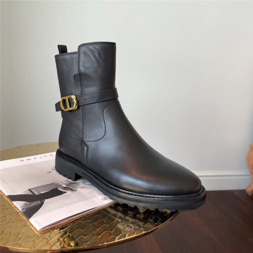 High Quality Luxury Dior Cd Buckle Ankle Boots product detail