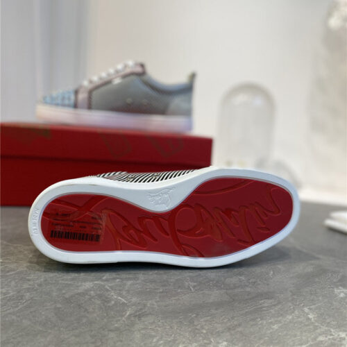 High Quality Luxury Christian Louboutin Louis Junior Spikes Sneakers product detail