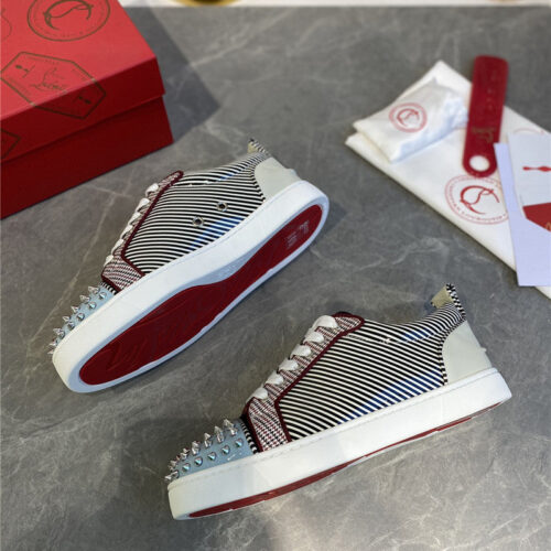High Quality Luxury Christian Louboutin Louis Junior Spikes Sneakers product detail