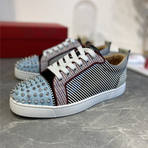High Quality Luxury Christian Louboutin Louis Junior Spikes Sneakers product detail