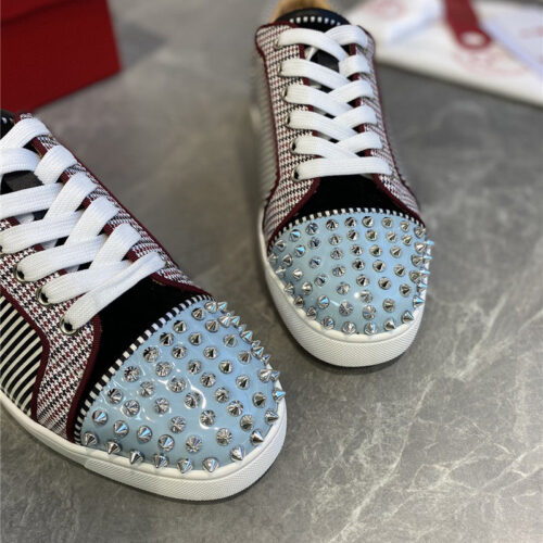 High Quality Luxury Christian Louboutin Louis Junior Spikes Sneakers product detail