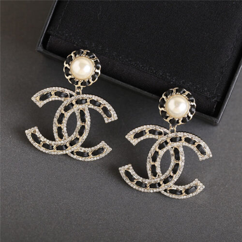 High Quality Luxury Chanel Cc Earrings