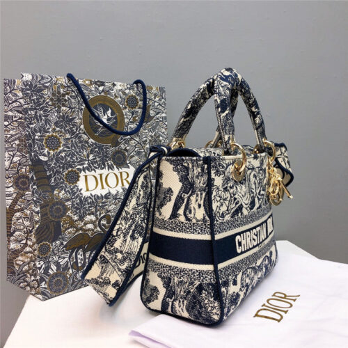 High Quality Luxury Dior Medium Lady D-Lite Bag – Style 25482 product detail