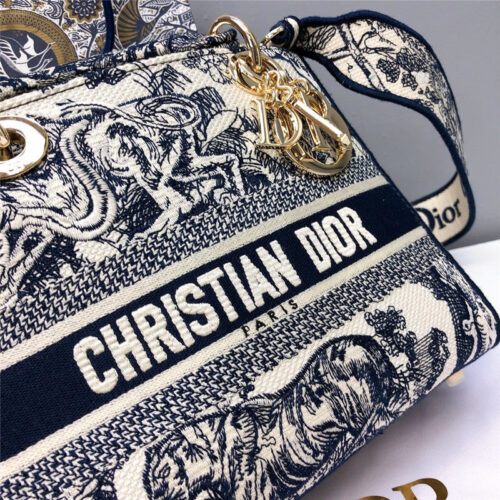 High Quality Luxury Dior Medium Lady D-Lite Bag – Style 25482 product detail
