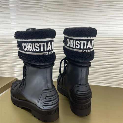 High Quality Luxury Dior Latest Catwalk Models Martin Boots – Style 18374 product detail