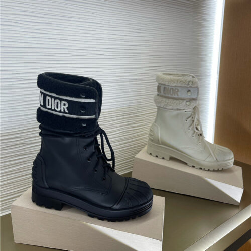 High Quality Luxury Dior Latest Catwalk Models Martin Boots – Style 18374 product detail