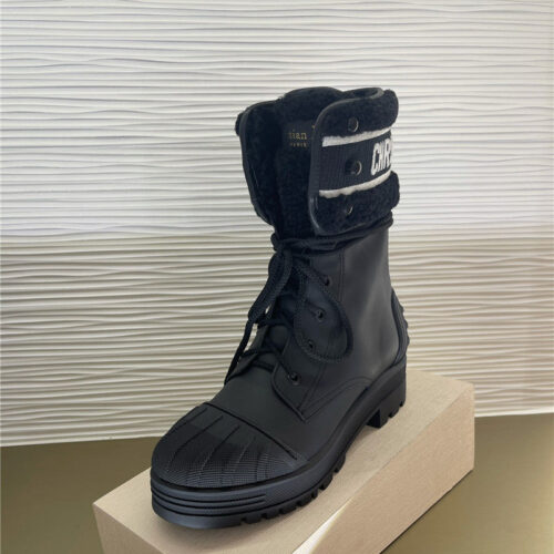 High Quality Luxury Dior Latest Catwalk Models Martin Boots – Style 18374 product detail