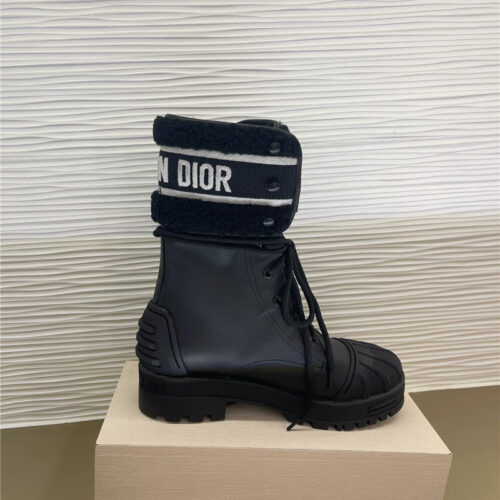 High Quality Luxury Dior Latest Catwalk Models Martin Boots – Style 18374 product detail
