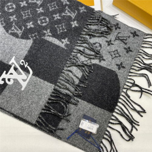 High Quality Luxury Louis Vuitton Cashmere Shawl product detail