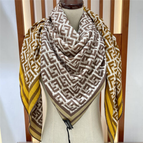 High Quality Luxury Fendi Classic Presbyopia Shawl alternate view
