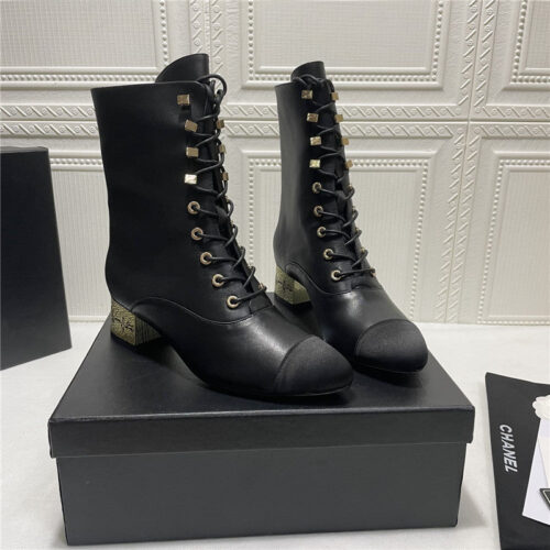 High Quality Luxury Chanel Classic Ankle Boots – Style 80070