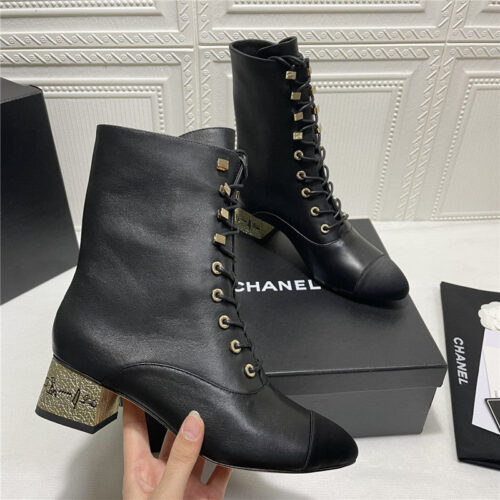 High Quality Luxury Chanel Classic Ankle Boots – Style 80070 product detail