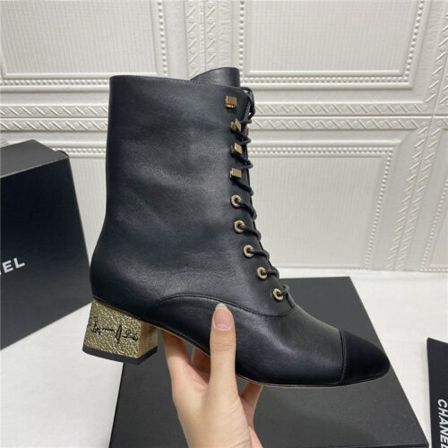 High Quality Luxury Chanel Classic Ankle Boots – Style 80070 product detail