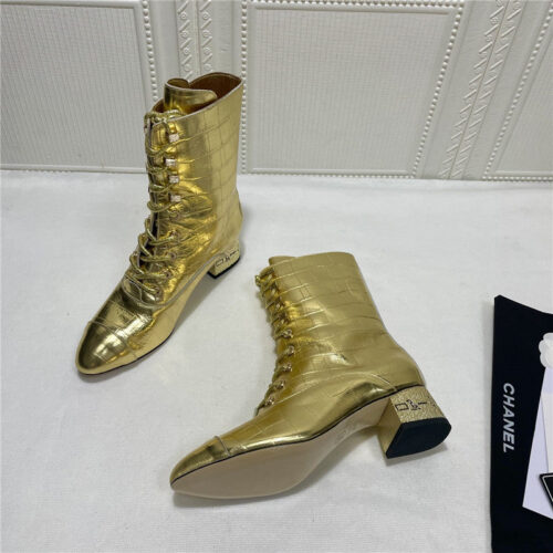 High Quality Luxury Chanel Classic Ankle Boots – Style 43910 product detail