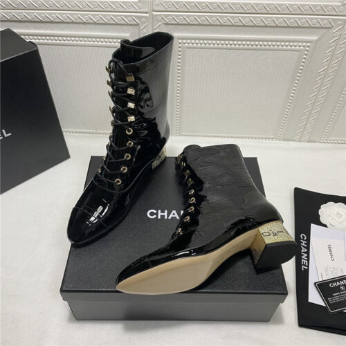 High Quality Luxury Chanel Classic Ankle Boots – Style 07750