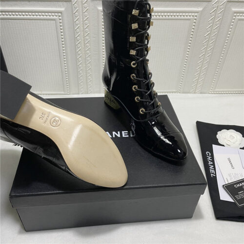 High Quality Luxury Chanel Classic Ankle Boots – Style 07750 product detail