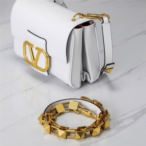 High Quality Luxury Valentino Garavani Stud Sign Shoulder Bag – Style 03736 product detail