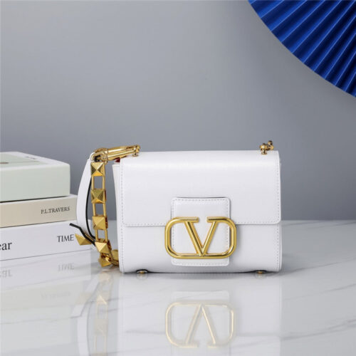 High Quality Luxury Valentino Garavani Stud Sign Shoulder Bag – Style 03736