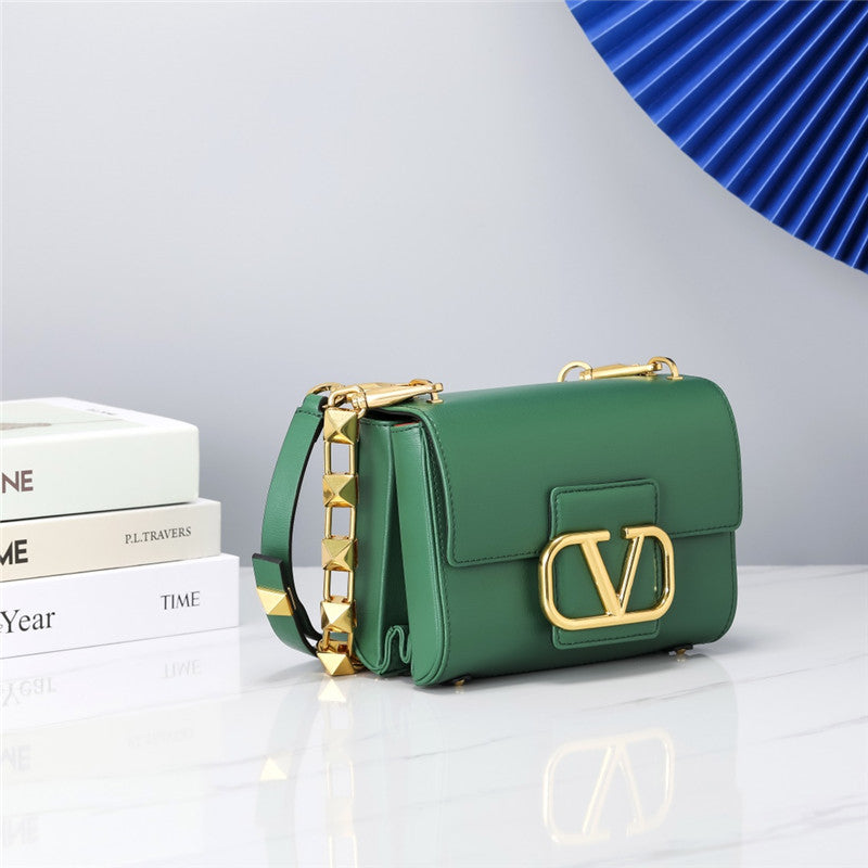 High Quality Luxury Valentino Garavani Stud Sign Shoulder Bag – Style 03729 product detail