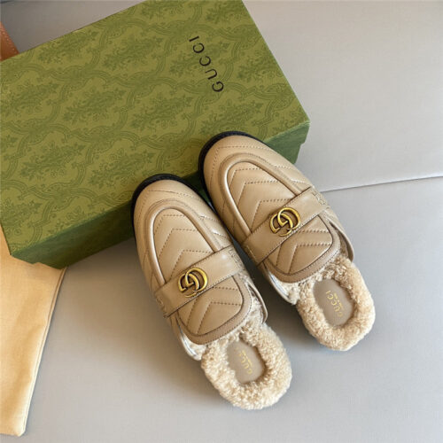 High Quality Luxury Gucci Loafers Slippers Womens – Style 06963 product detail