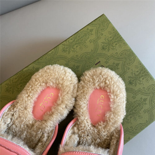 High Quality Luxury Gucci Loafers Slippers Womens – Style 03571 product detail